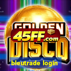 bleutrade login